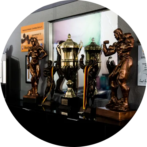 Trophäen Nahaufnahme